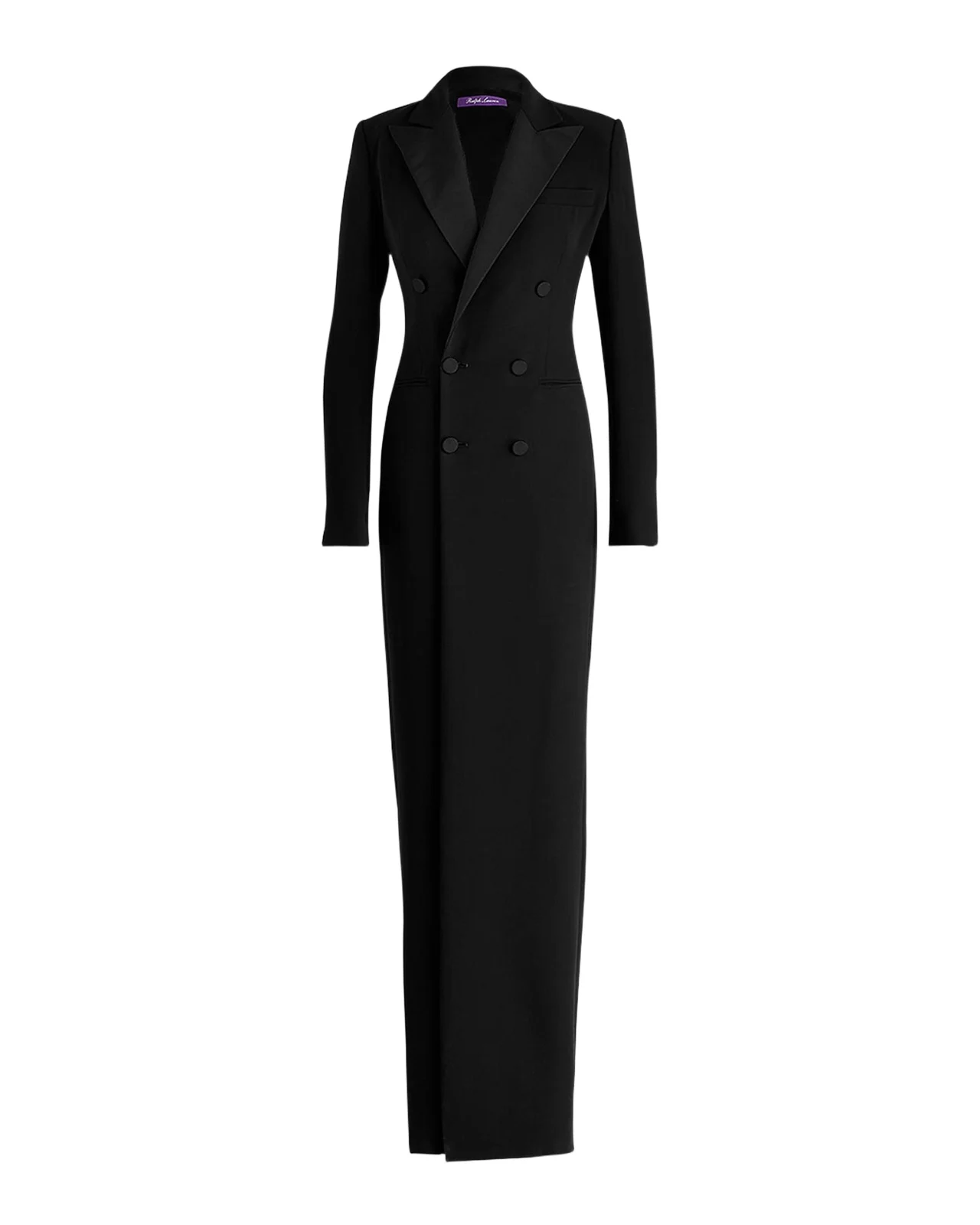 Kristian Silk Tuxedo Dress