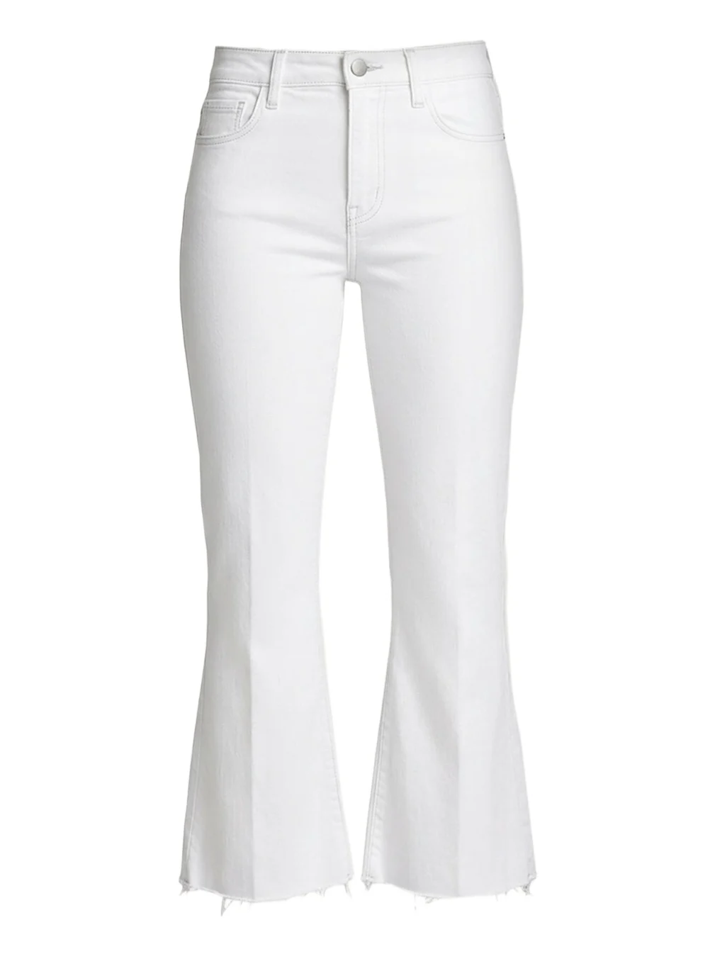 Kendra High-Rise Crop Flare Jeans
