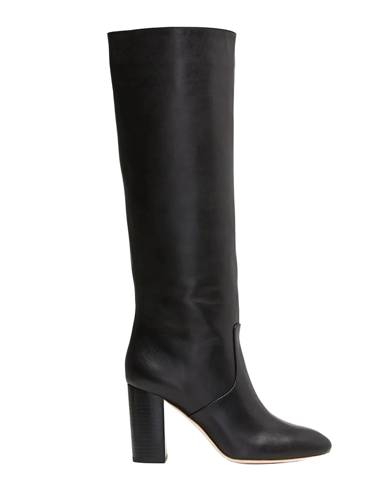 Goldy Leather Knee Boots