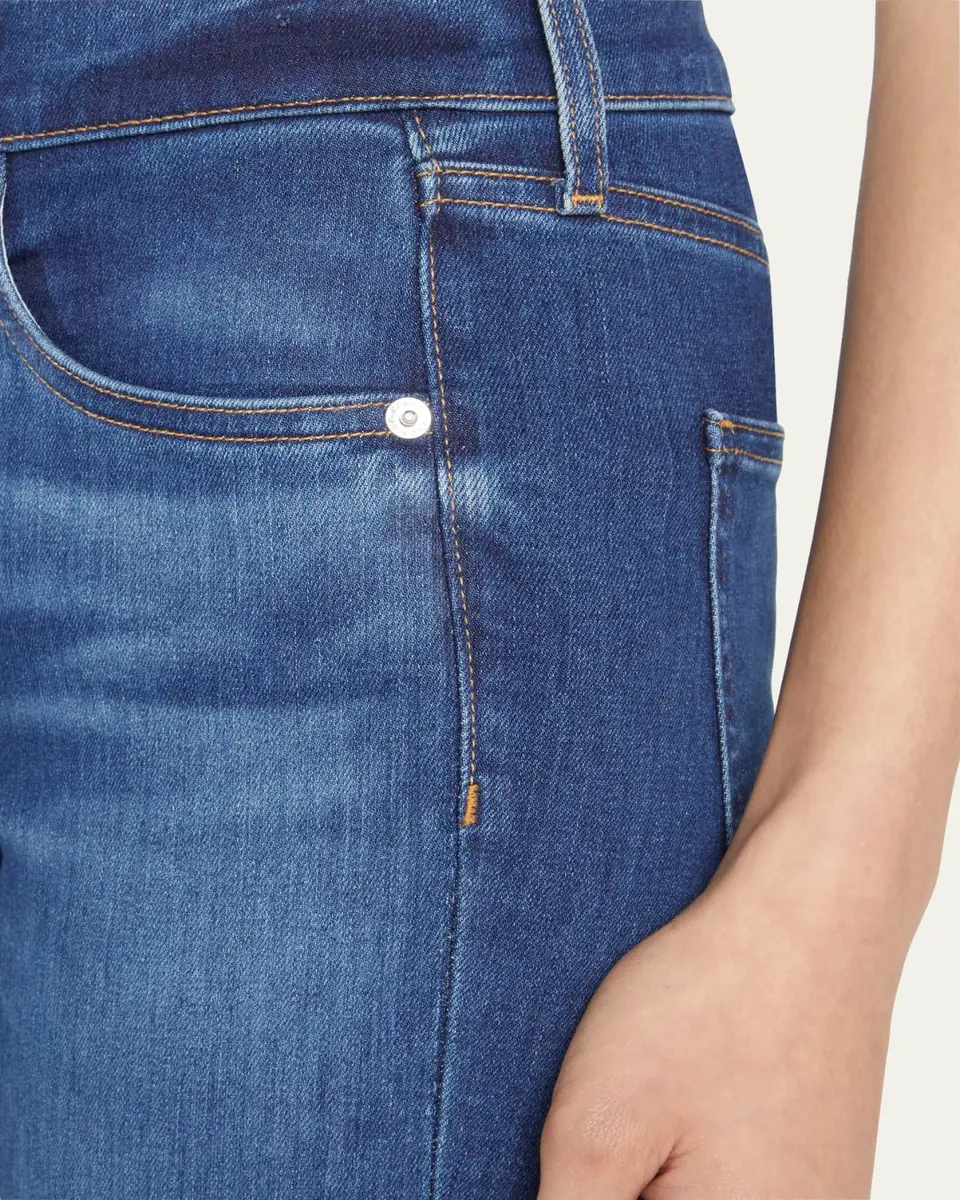 Veronica Beard Beverly High-Rise Skinny Flare Jeans | Thumbnail 5