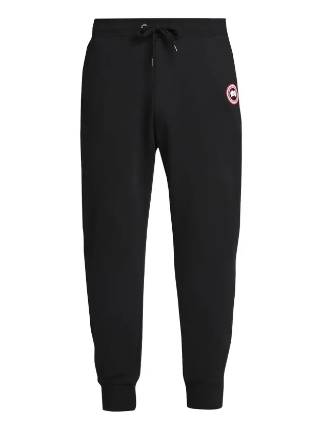 Men's Huron Logo-Patch Sweatpants Men's Huron Logo-Patch Sweatpants