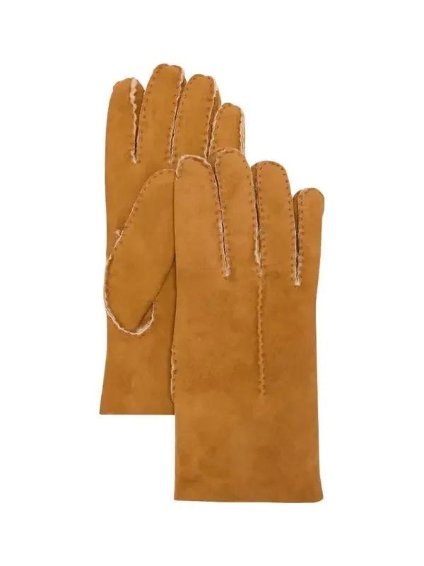Lambskin Shearling-Lined Gloves Lambskin Shearling-Lined Gloves
