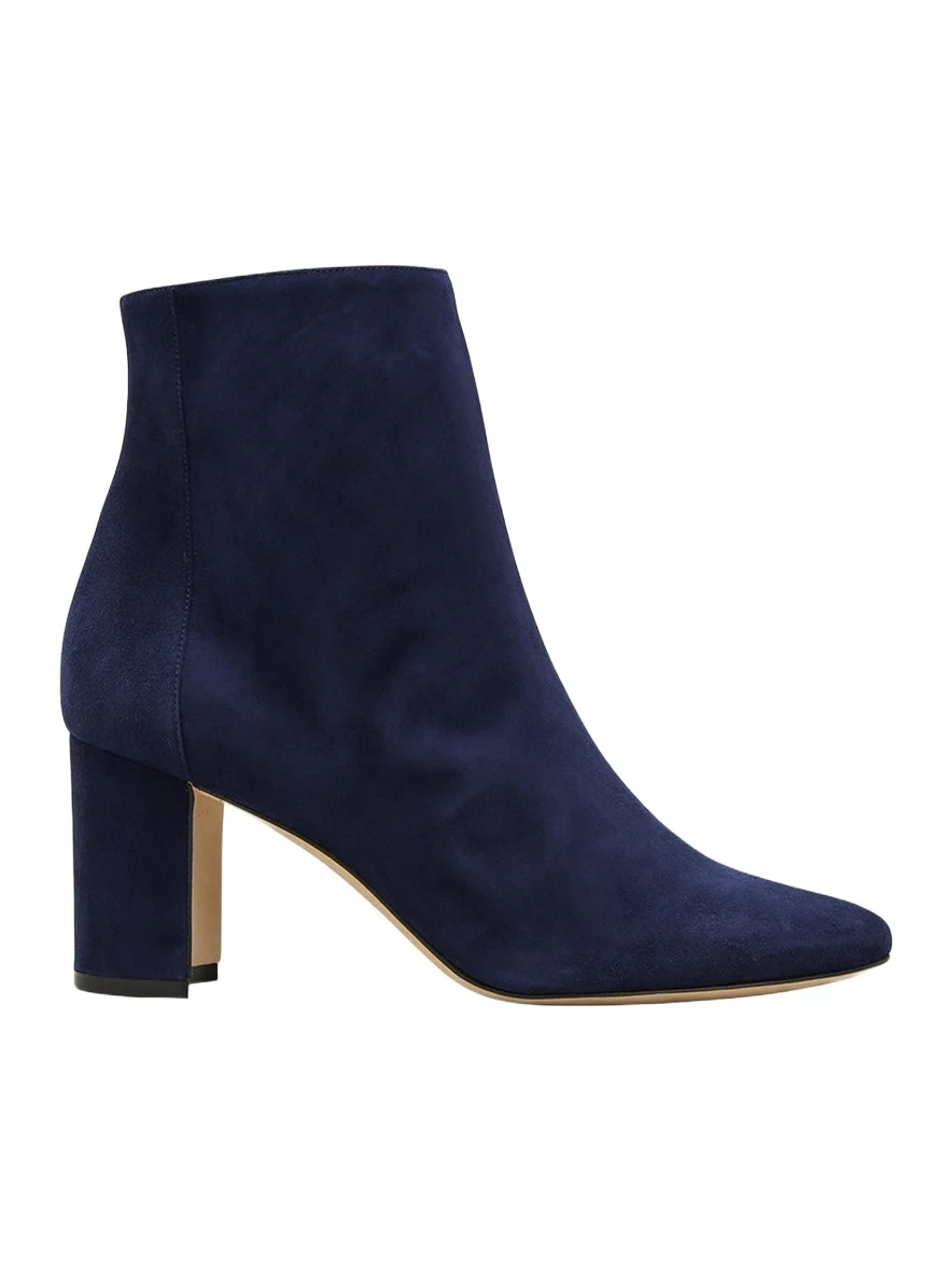 Rosie Suede Zip Ankle Booties Rosie Suede Zip Ankle Booties