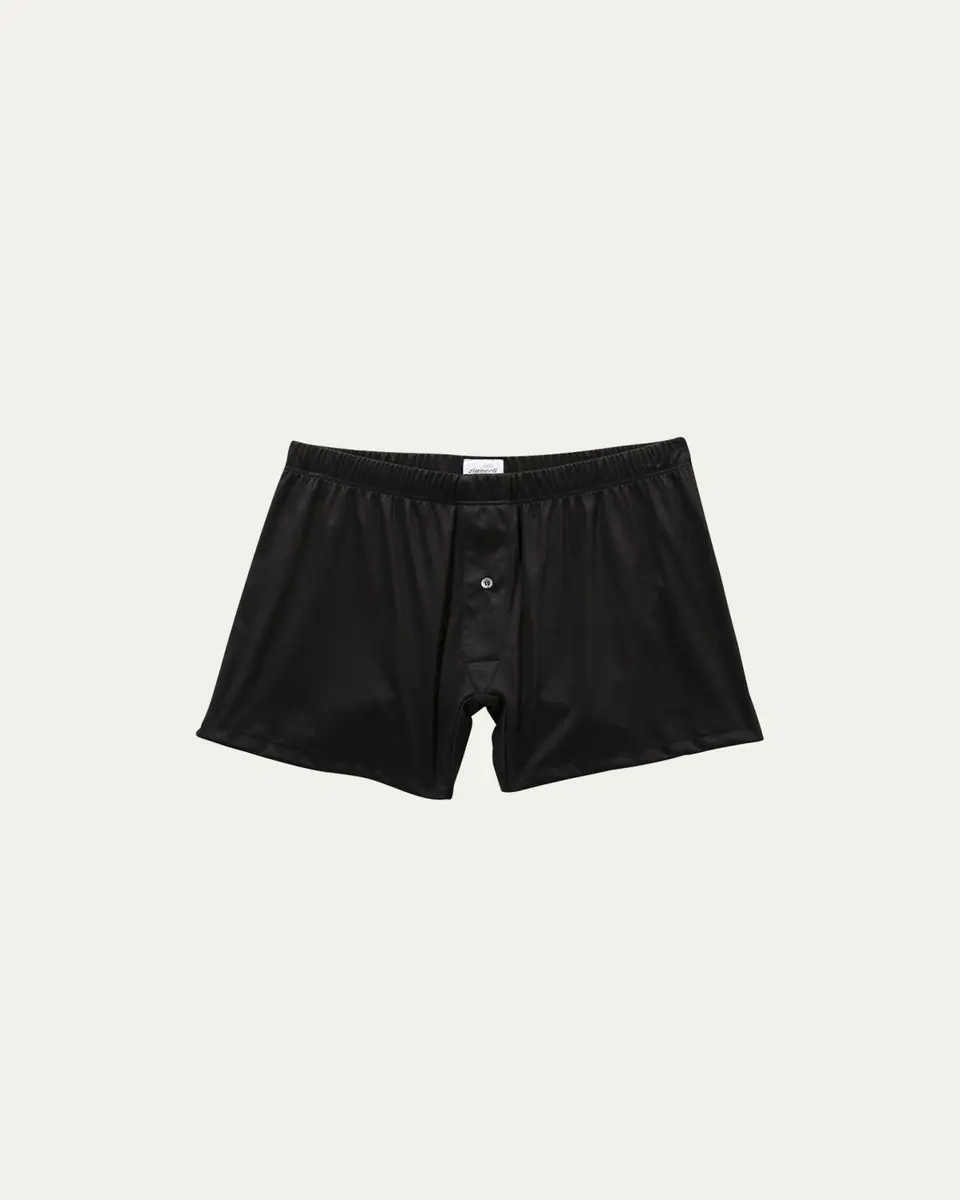Zimmerli Men's Sea Island Cotton Boxer Briefs | Thumbnail 3