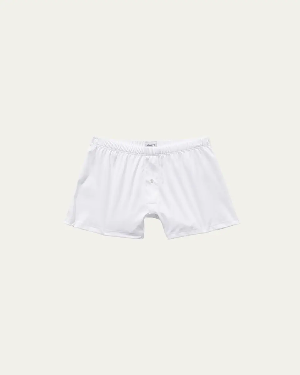 Zimmerli Men's Sea Island Cotton Boxer Briefs | Thumbnail 5