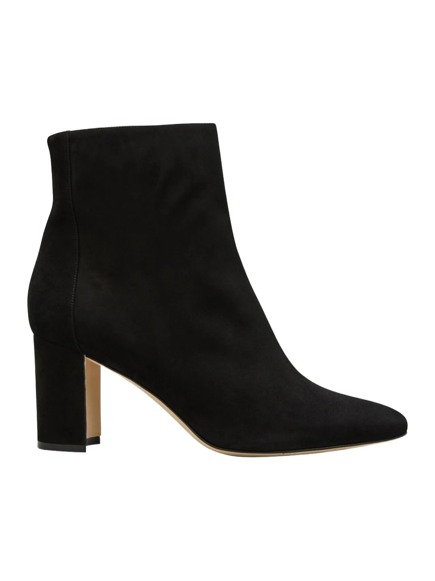 Rosie Suede Zip Ankle Booties Rosie Suede Zip Ankle Booties