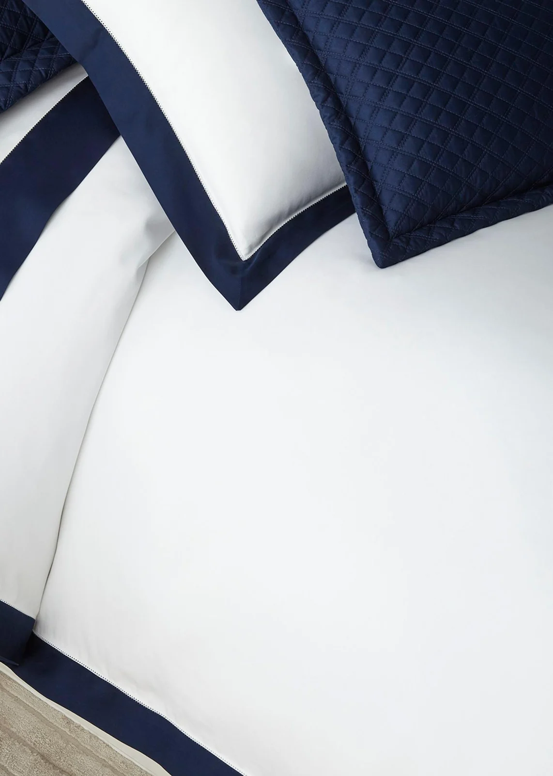Ralph Lauren Home Organic Sateen Border Duvet, KING