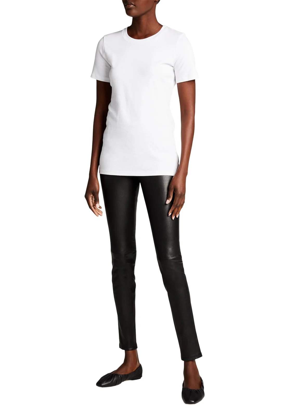 Theory Adbelle Skinny Leather Leggings