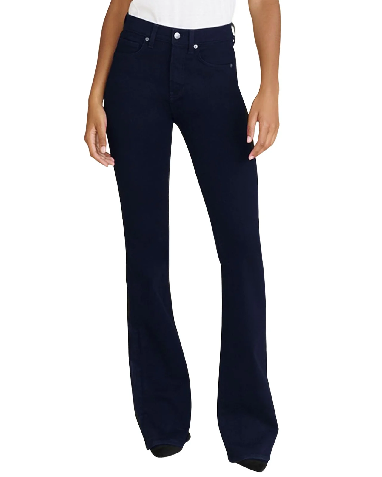 Veronica Beard Beverly High-Rise Skinny Flare Jeans