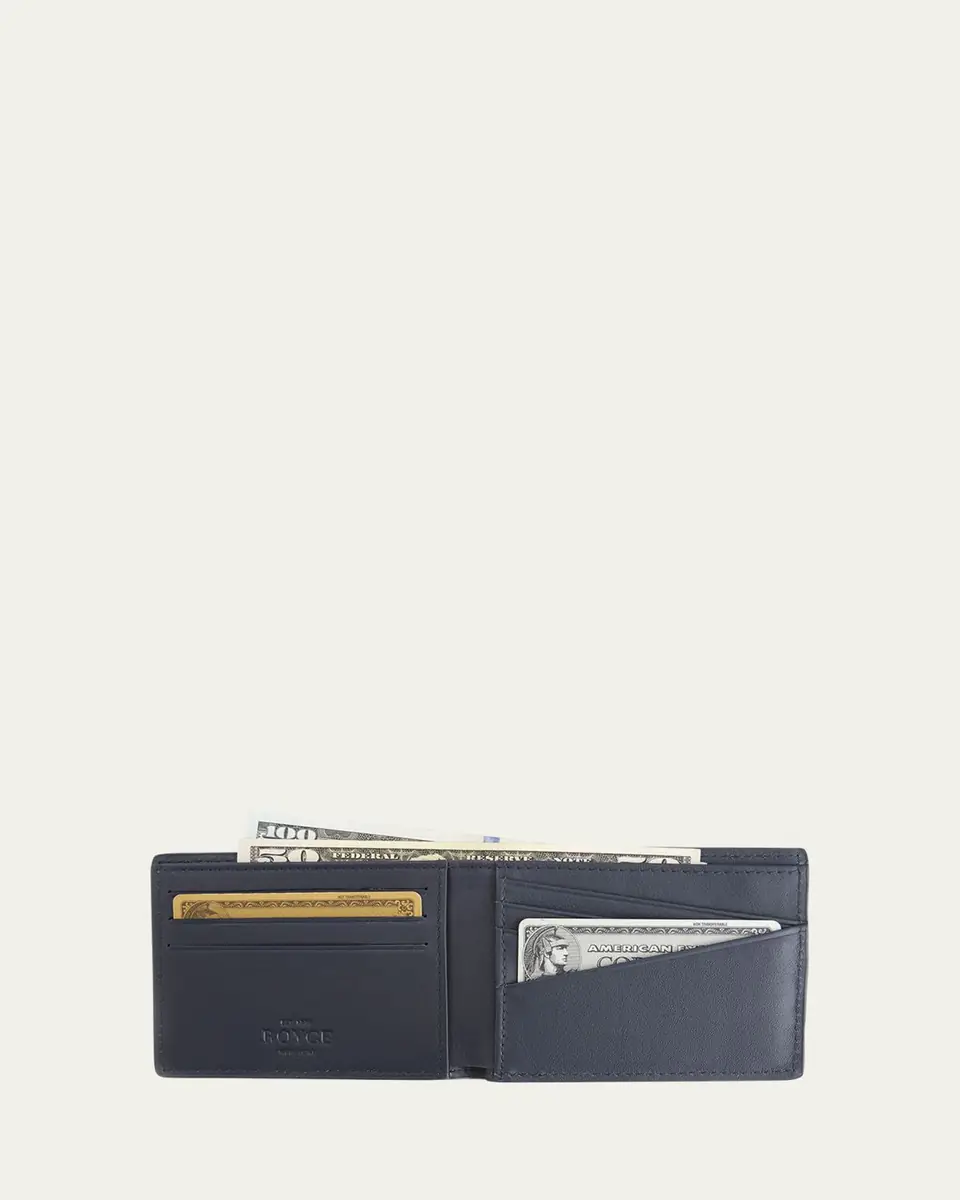 Royce New York RFID Blocking Bifold Wallet, Personalized | Thumbnail 2 Royce New York RFID Blocking Bifold Wallet, Personalized | Thumbnail 2