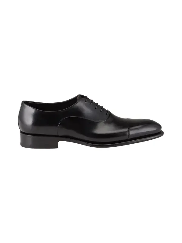 Men's Isaac Cap-Toe Leather Oxford Shoes