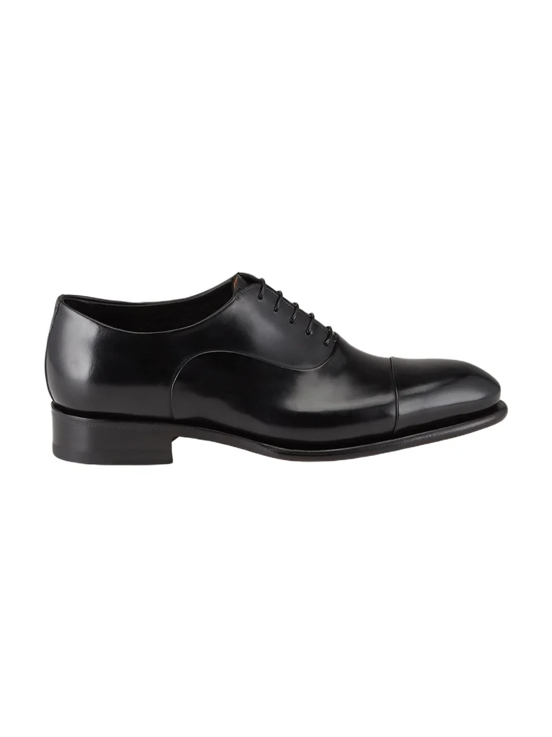 Men's Isaac Cap-Toe Leather Oxford Shoes