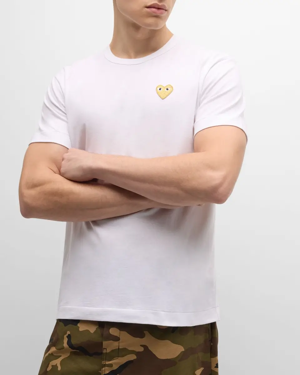Comme des Garçons Men's Small Heart T-Shirt | Thumbnail 6 Comme des Garçons Men's Small Heart T-Shirt | Thumbnail 6
