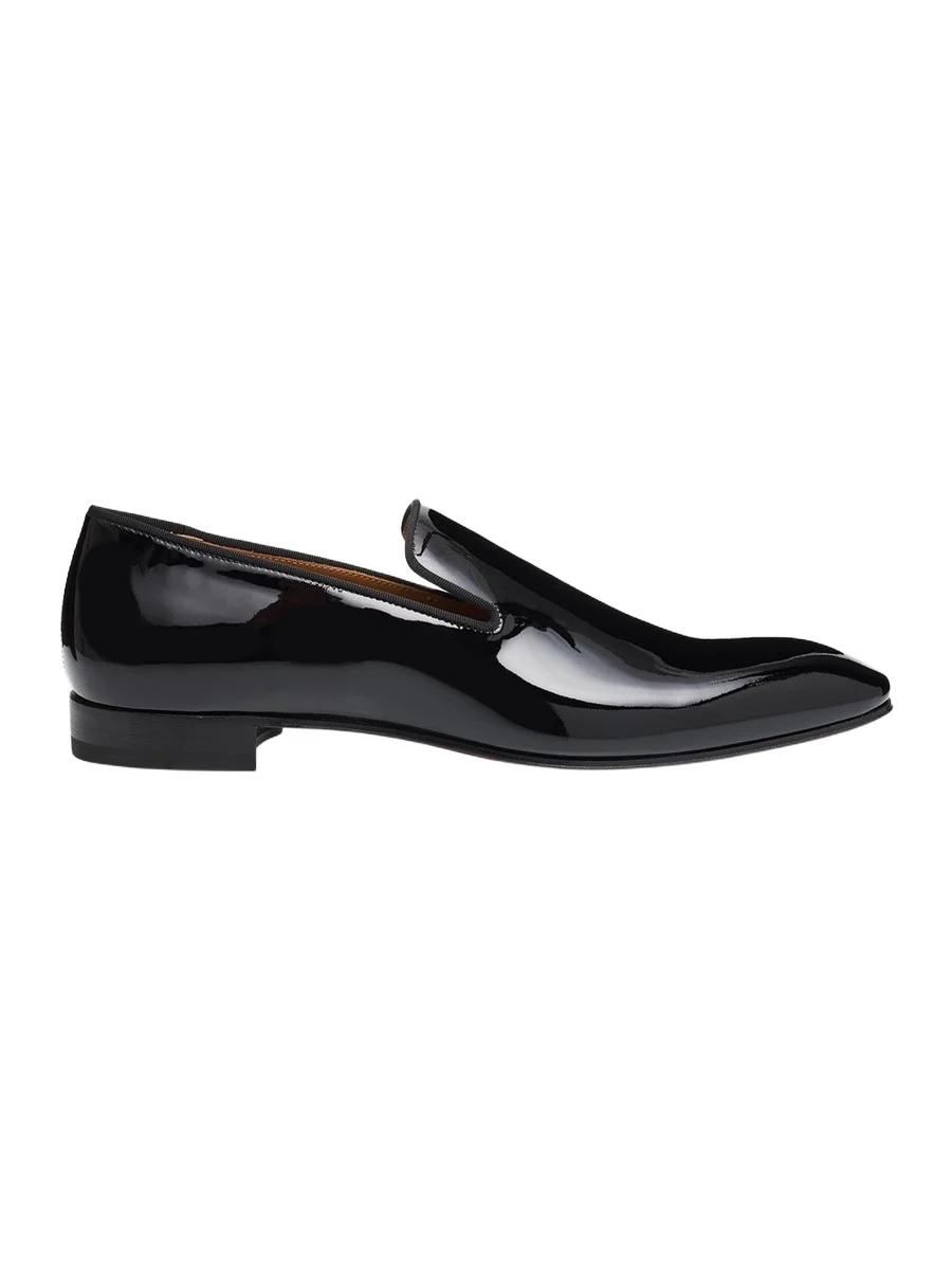 Christian Louboutin Men's Dandelion Patent Leather Loafers
