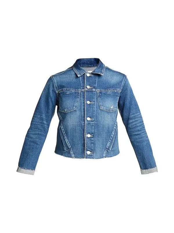 Janelle Slim Raw-Edge Jacket Janelle Slim Raw-Edge Jacket