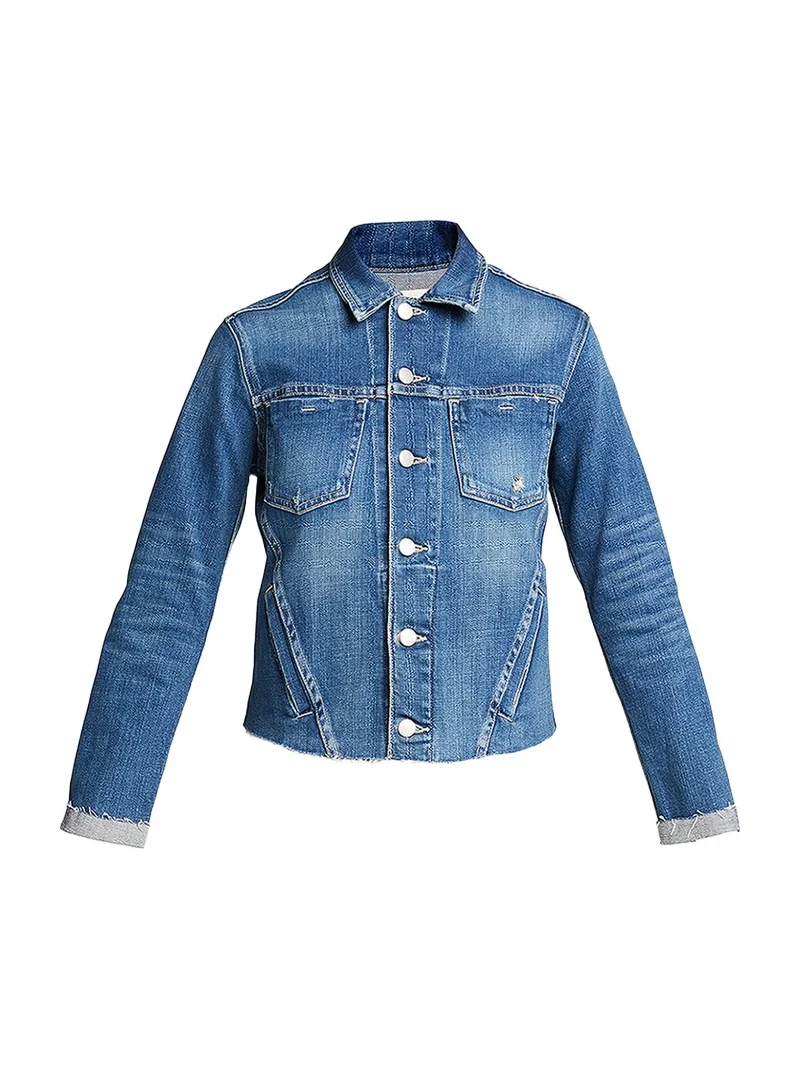 Janelle Slim Raw-Edge Jacket Janelle Slim Raw-Edge Jacket