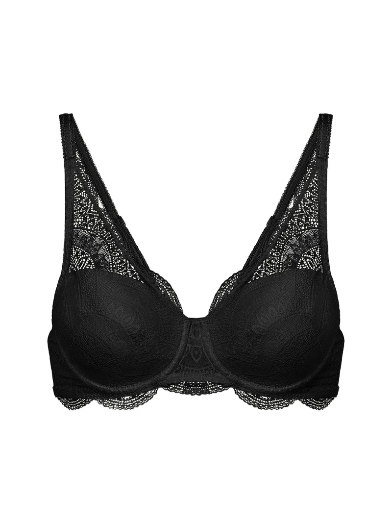 Karma 3D Molded Bra with Triangle Lace Karma 3D Molded Bra with Triangle Lace