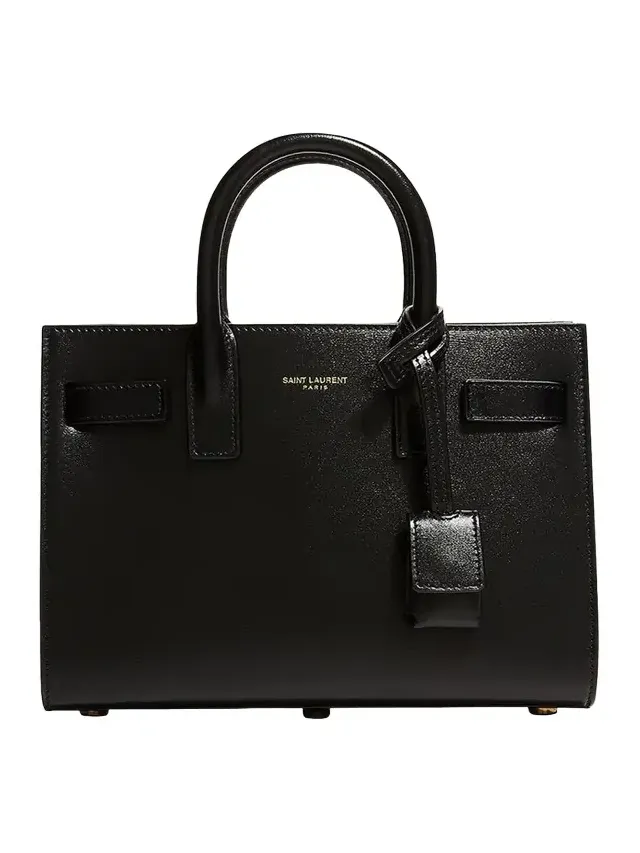Sac De Jour Nano Top-Handle Bag in Smooth Leather