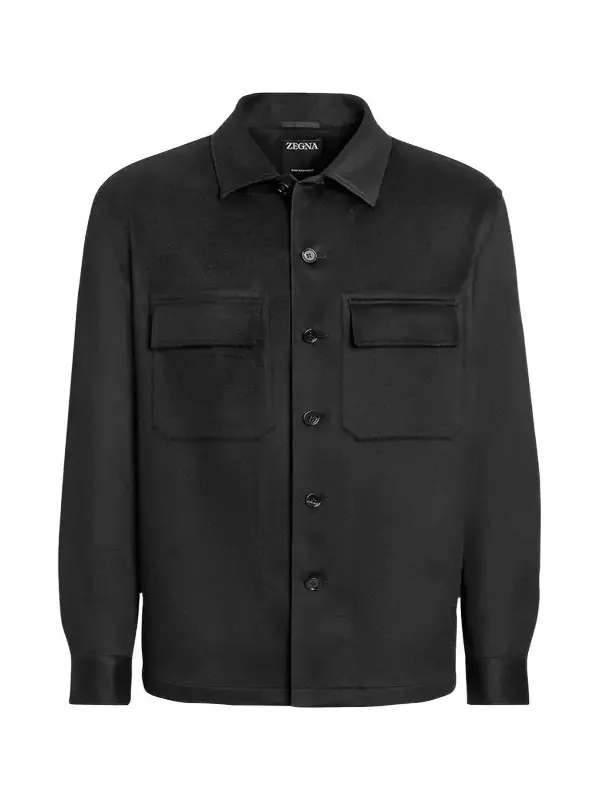 Men's Cashmere Overshirt