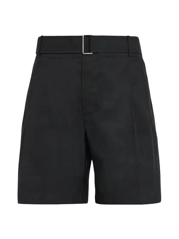 3.1 Phillip Lim Men's Pleated Self-Belt Tailored Shorts