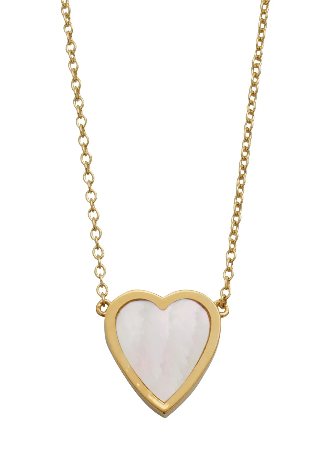 18k Mini Inlay Heart Necklace 18k Mini Inlay Heart Necklace