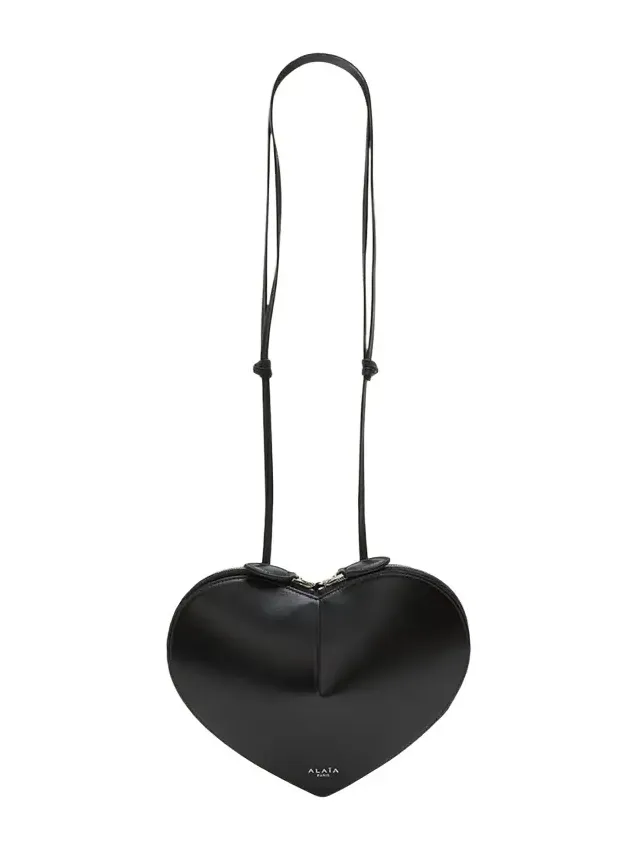 Le Coeur Crossbody Bag in Lux Leather
