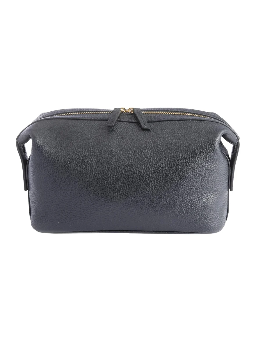 Monogrammed Large Leather Toiletry Bag, Personalized Monogrammed Large Leather Toiletry Bag, Personalized