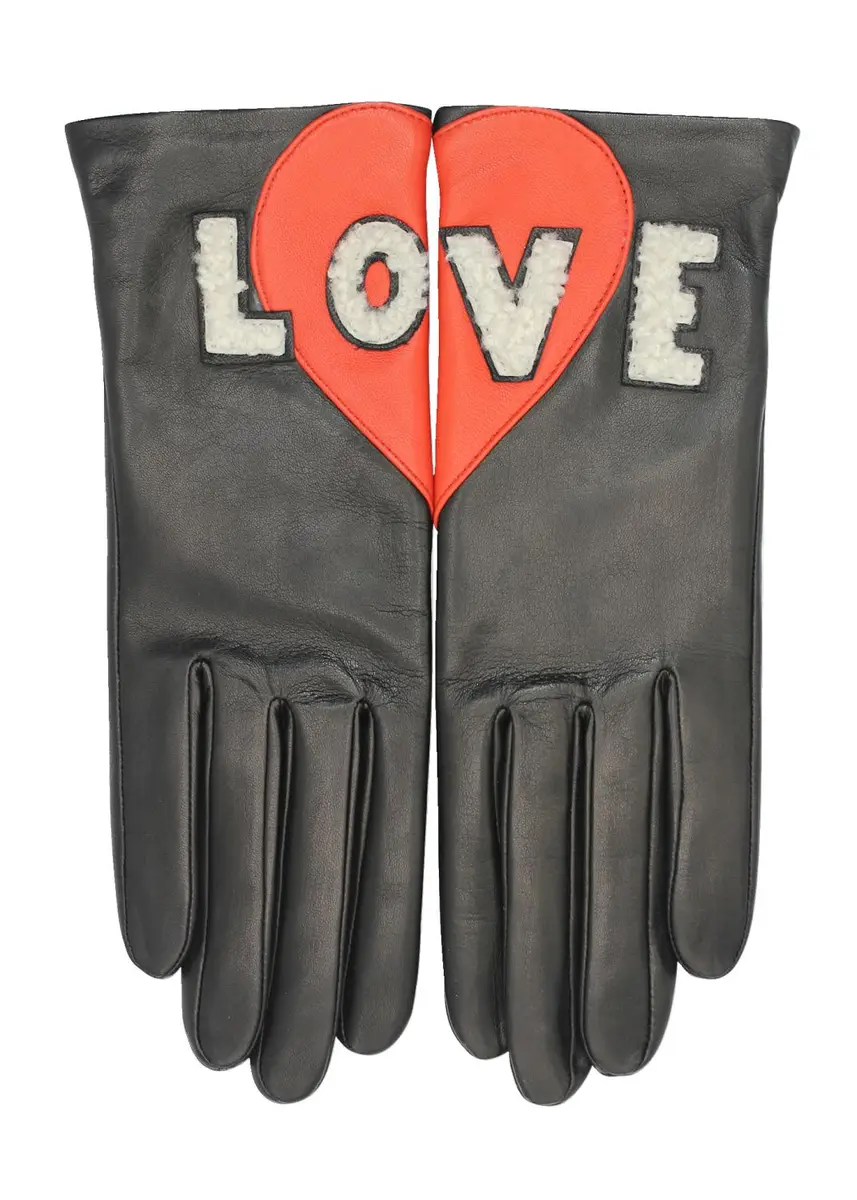 Agnelle Love Leather Gloves | Thumbnail 3