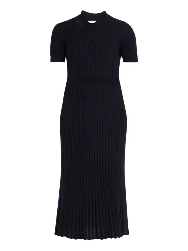 Amor Polo Ribbed Cashmere Dress Amor Polo Ribbed Cashmere Dress