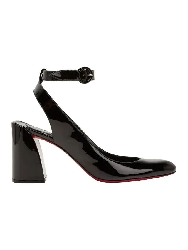 85mm Miss Sab Patent Pumps