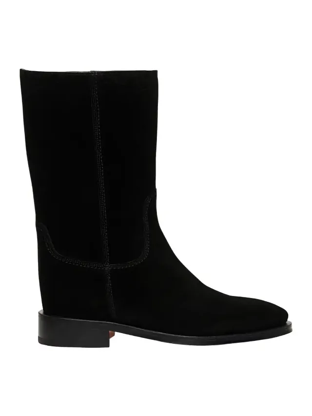 Fleeces Suede Tall Ranch Boots Fleeces Suede Tall Ranch Boots