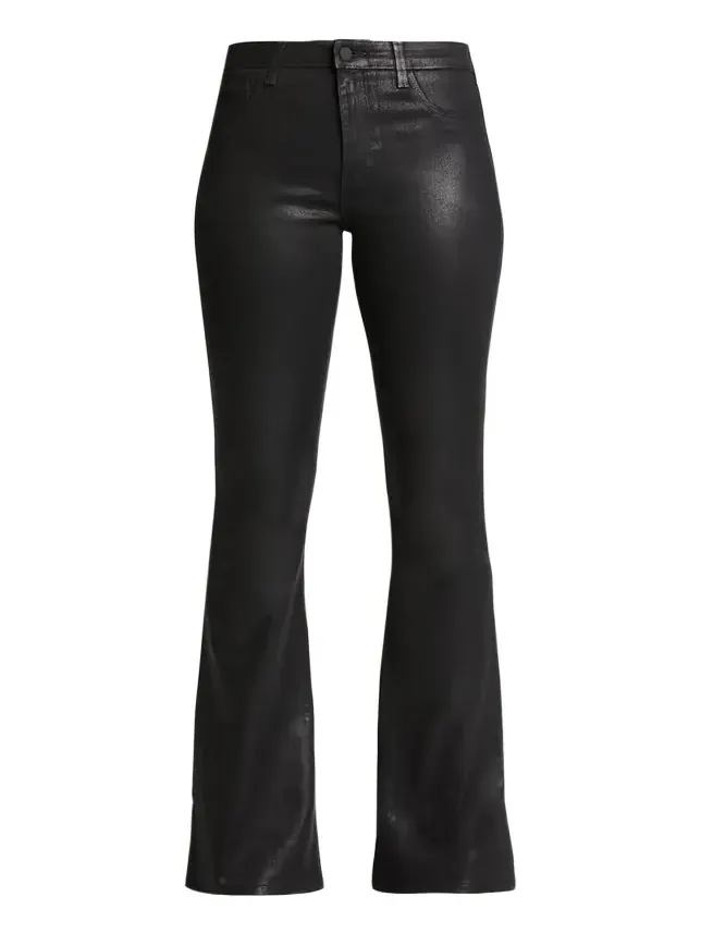 Marty Ultra High-Rise Coated Flare Jeans Marty Ultra High-Rise Coated Flare Jeans