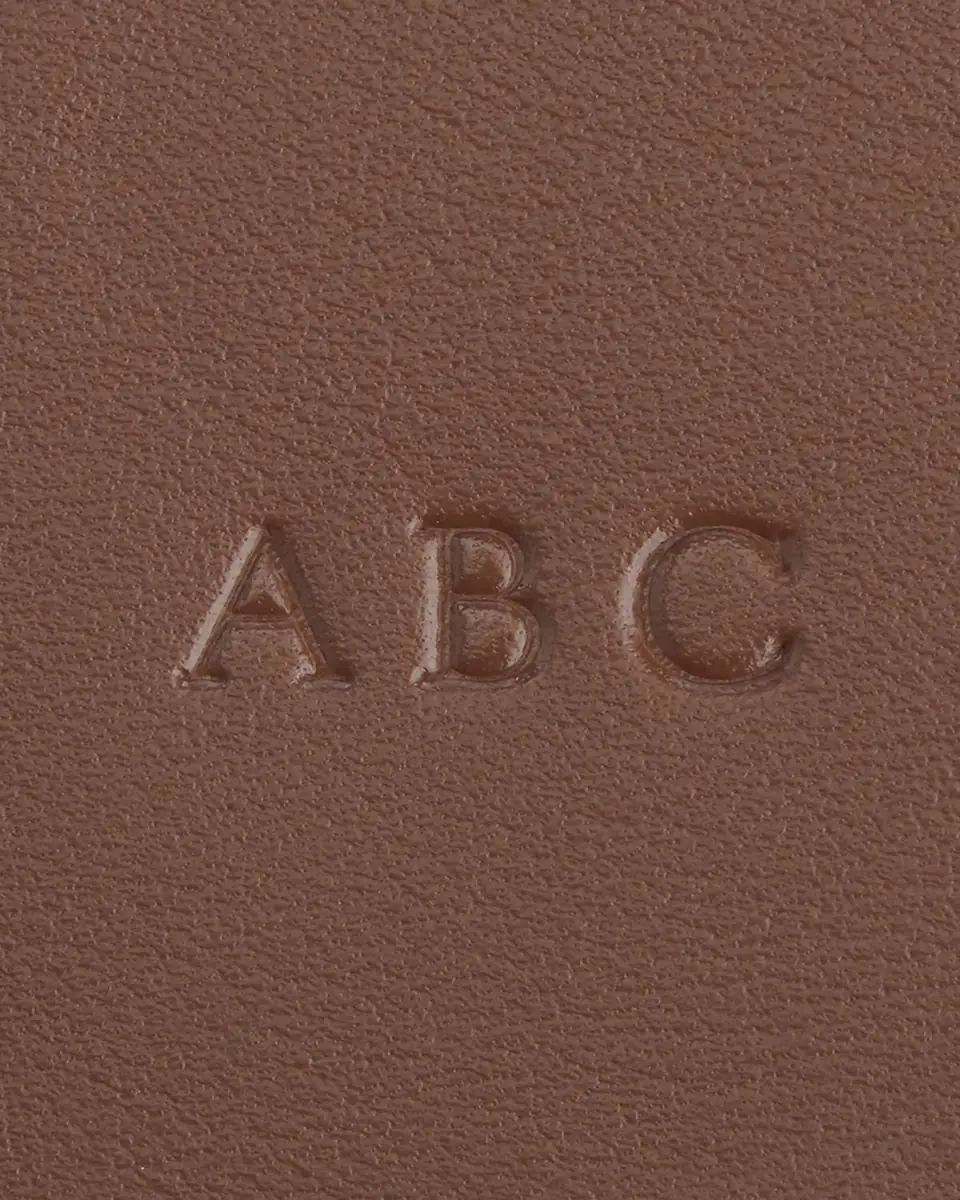 Royce New York Monogrammed Leather Bound Executive Notebook, Personalized | Thumbnail 4