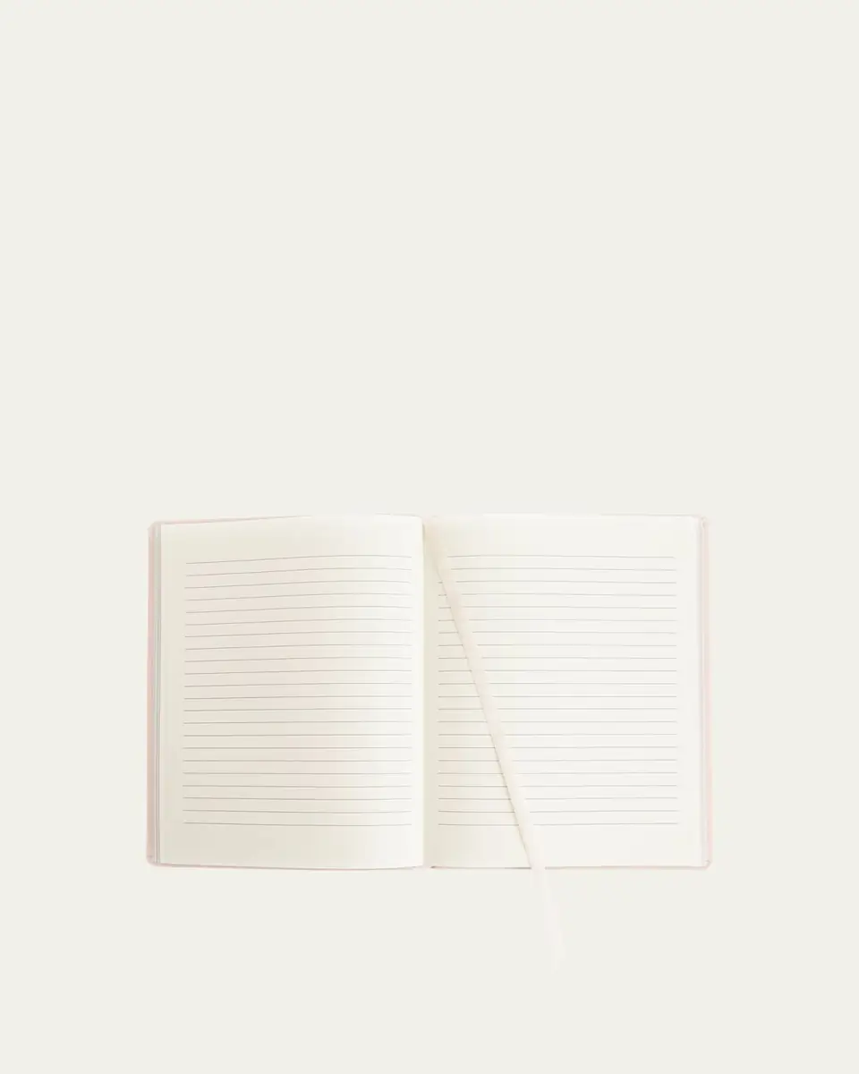 Royce New York Monogrammed Leather Bound Executive Notebook, Personalized | Thumbnail 7