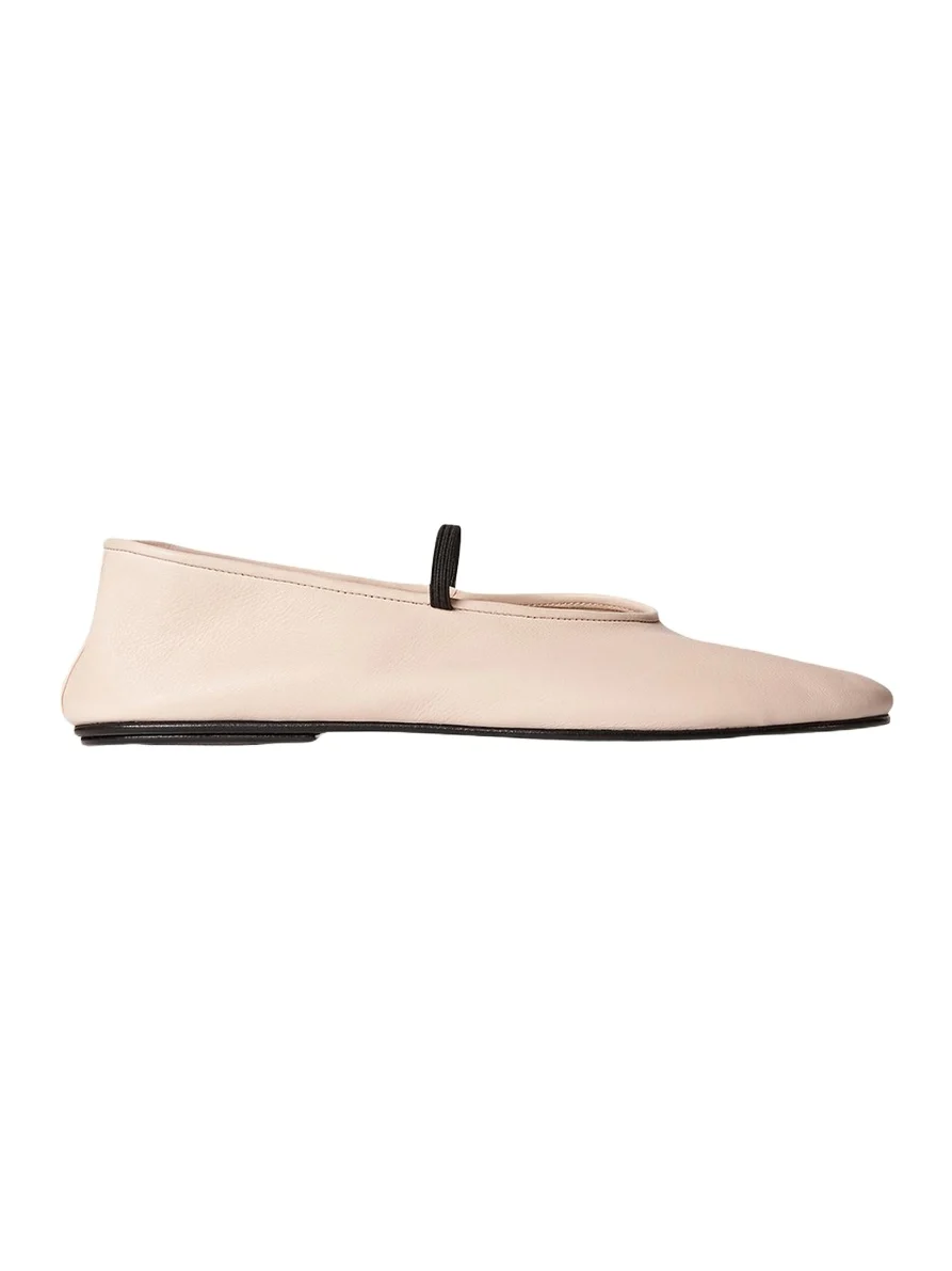 The Row Lambskin Band Ballerina Flats