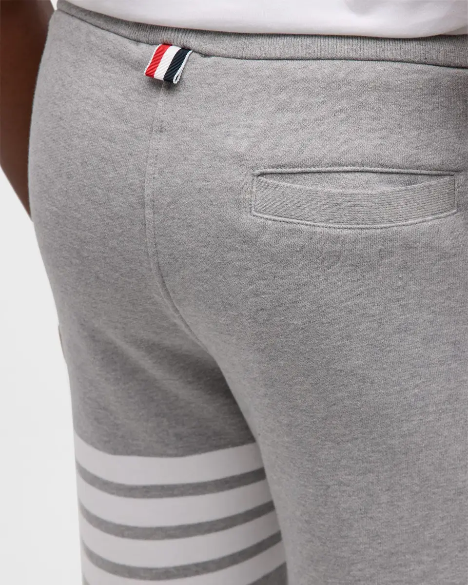 Thom Browne Men's 4-Bar Basic Terry Sweat Shorts | Thumbnail 7 Thom Browne Men's 4-Bar Basic Terry Sweat Shorts | Thumbnail 7