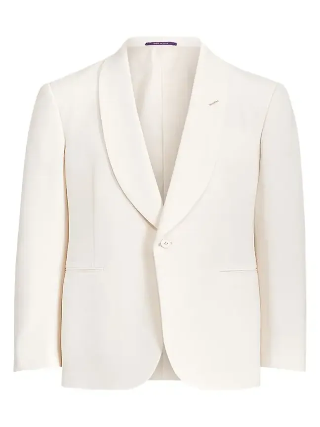 Men's Gregory Hand-Tailored Wool Dinner Jacket Men's Gregory Hand-Tailored Wool Dinner Jacket