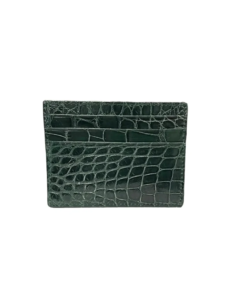 Abas Men's Alligator Card Case