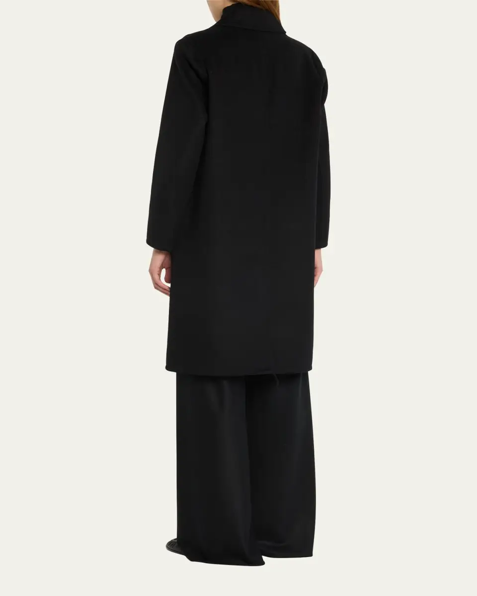 Vince Classic Straight Wool-Blend Coat | Thumbnail 3