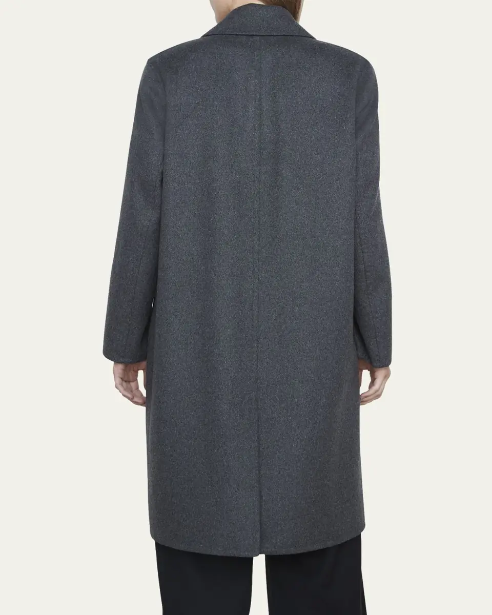 Vince Classic Straight Wool-Blend Coat | Thumbnail 7
