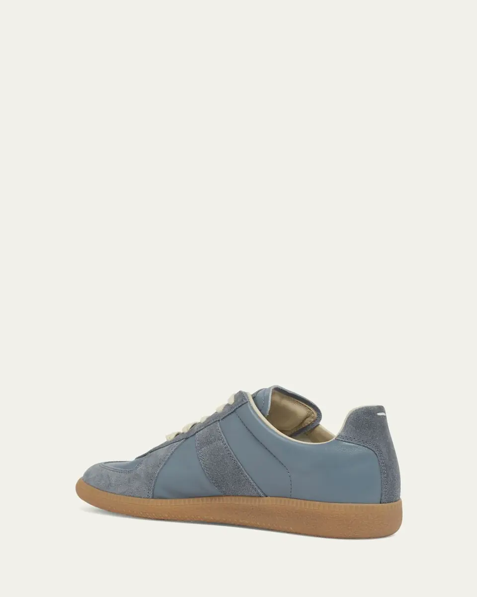 Maison Margiela Replica Suede & Leather Sneakers | Thumbnail 8 Maison Margiela Replica Suede & Leather Sneakers | Thumbnail 8