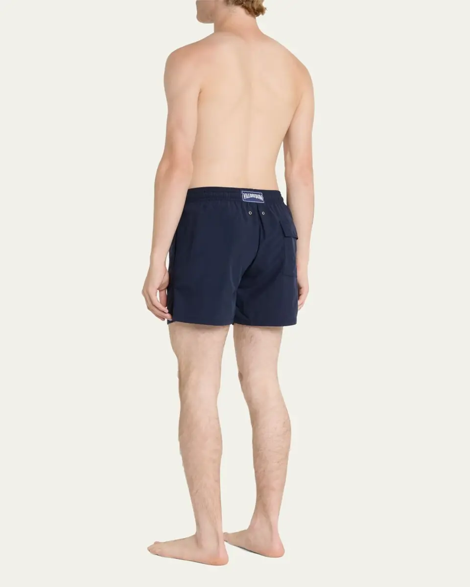 Vilebrequin Men's Solid Swim Shorts | Thumbnail 3 Vilebrequin Men's Solid Swim Shorts | Thumbnail 3