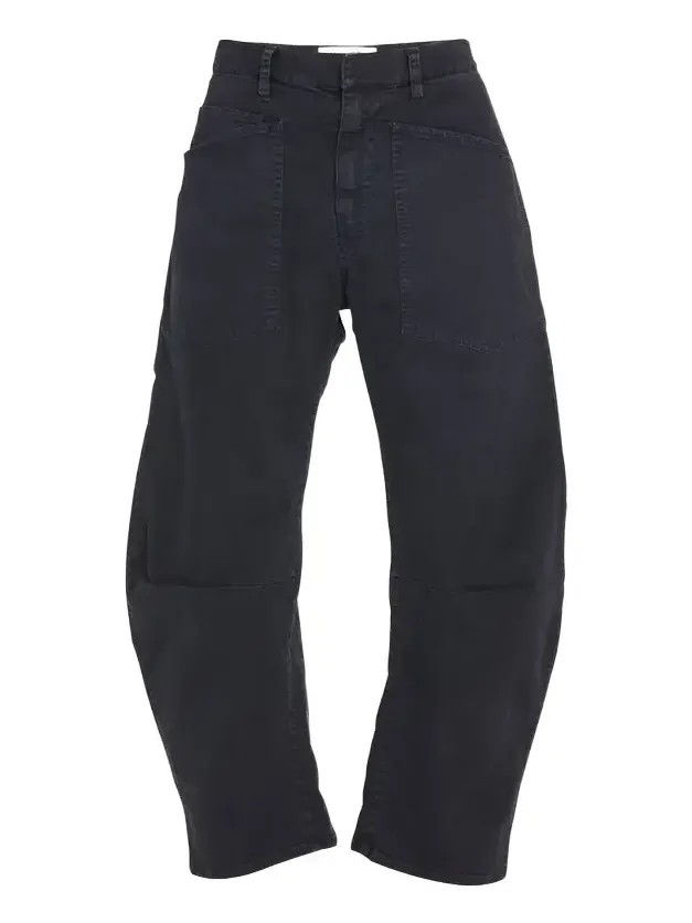 Shon Mid-Rise Cropped Pants