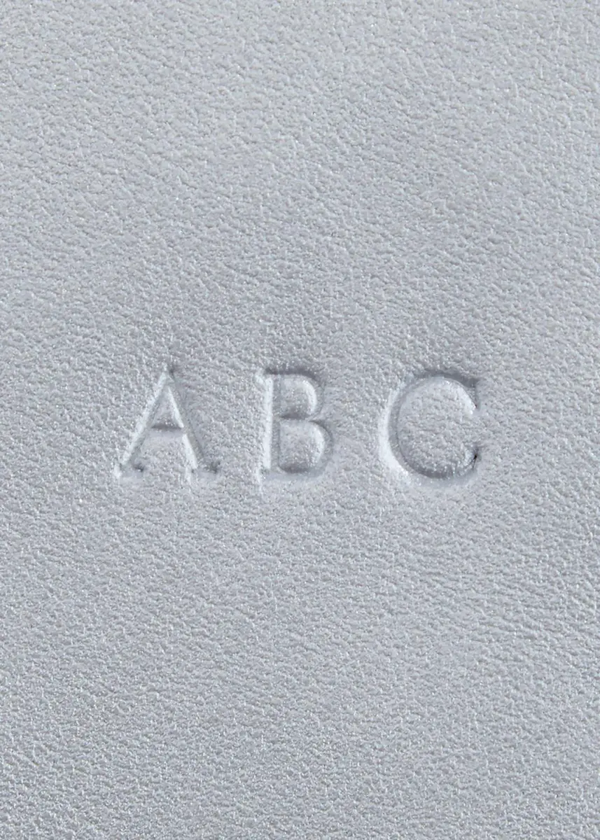 Royce New York Monogrammed Large Leather Cosmetic Bag, Personalized | Thumbnail 2