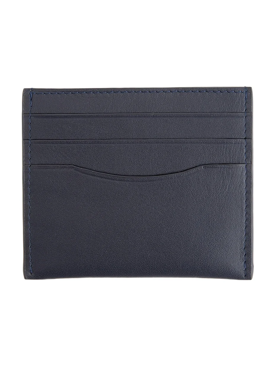 Personalized Leather RFID Blocking Minimalist Card Case