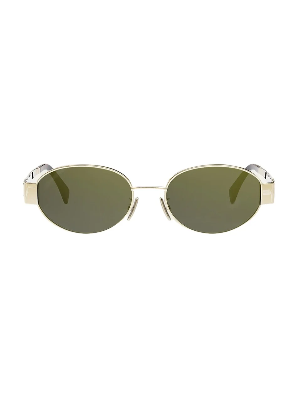 Triomphe Oval Metal Sunglasses Triomphe Oval Metal Sunglasses