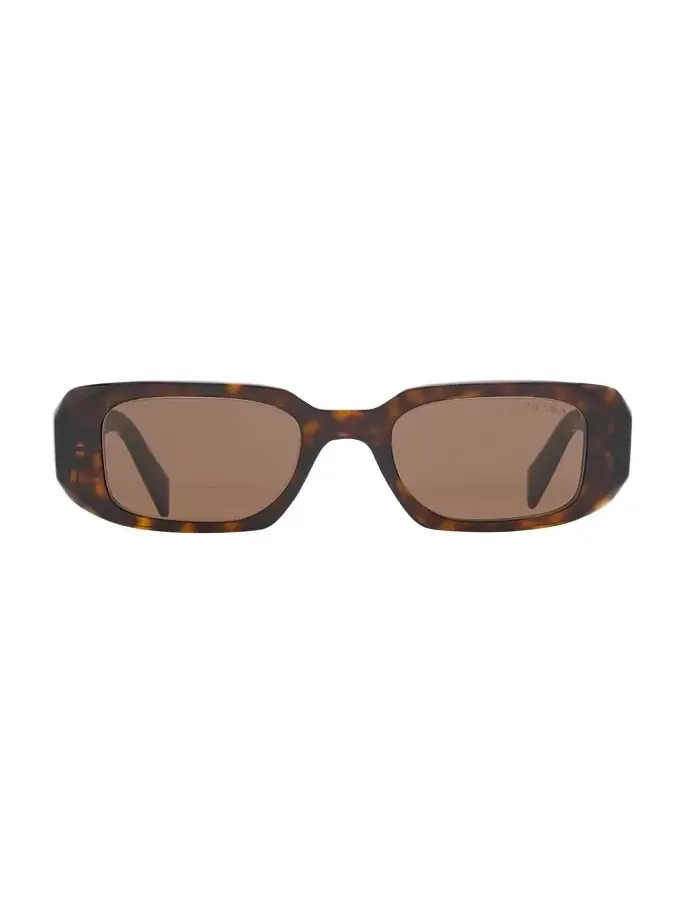 Men's Rectangle Acetate Logo Sunglasses Men's Rectangle Acetate Logo Sunglasses