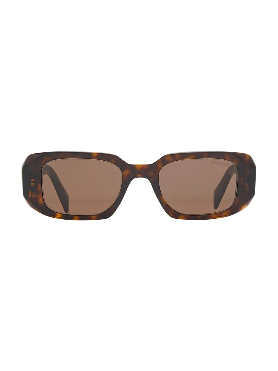 Prada Men's Rectangle Acetate Logo Sunglasses
