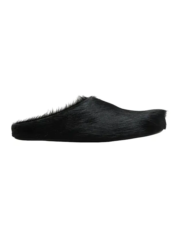 Men's Fussbett Calf Hair Sabot Mules