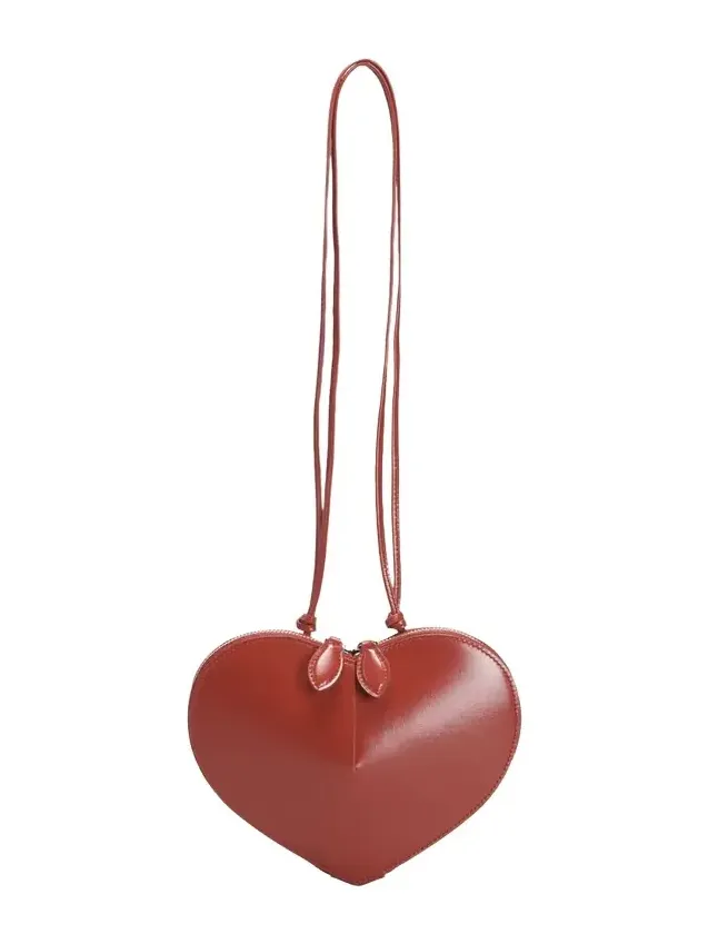 Le Coeur Crossbody Bag in Lux Leather